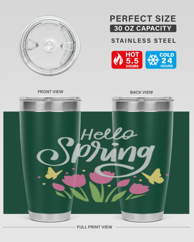 Hello spring214#- spring- Tumbler