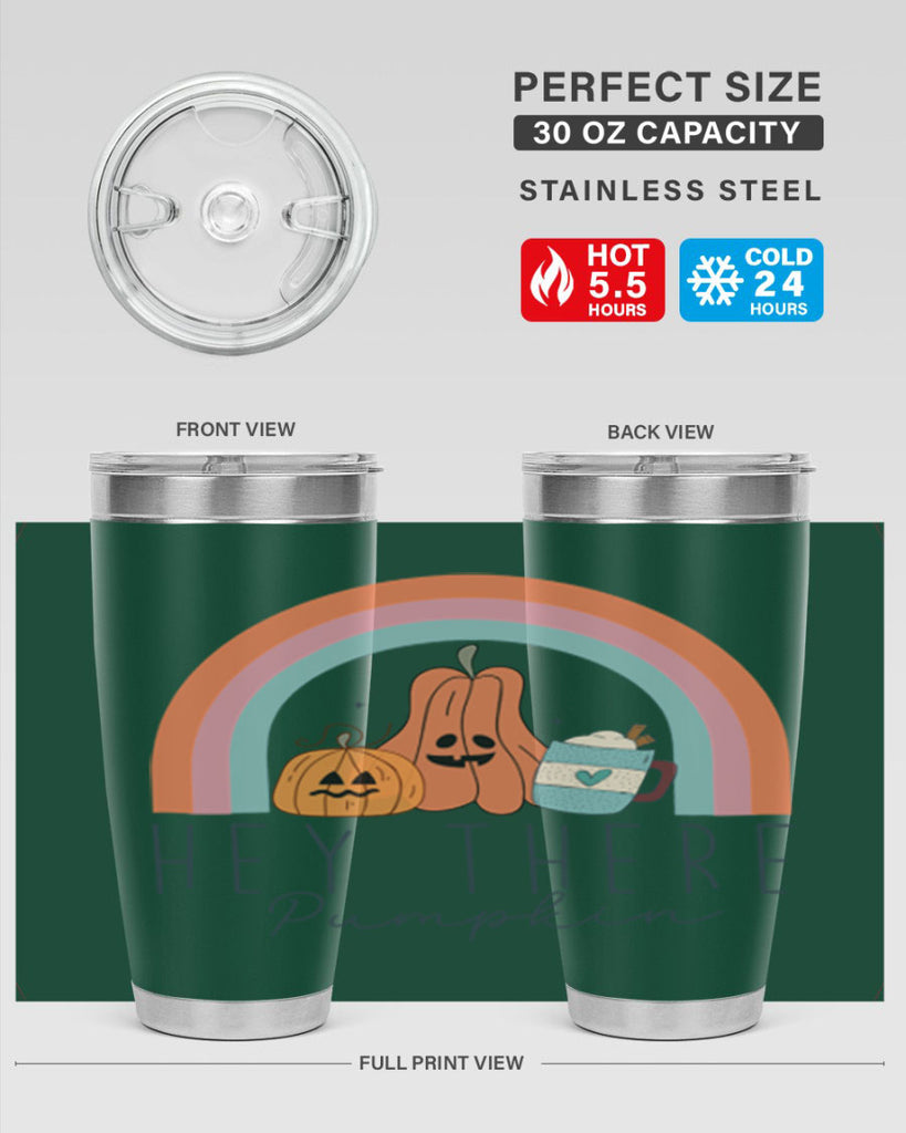 Hey There Pumpkin 309#- fall- Tumbler