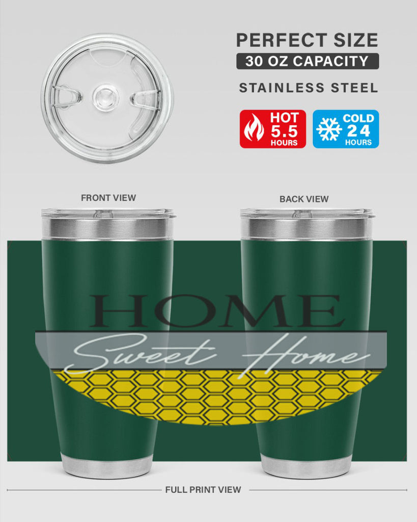 Home Sweet Home Hive lines246#- spring- Tumbler