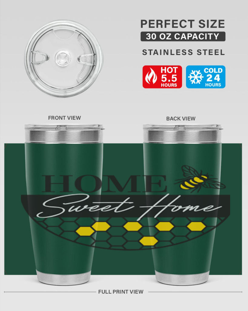 Home Sweet home bee and hive244#- spring- Tumbler