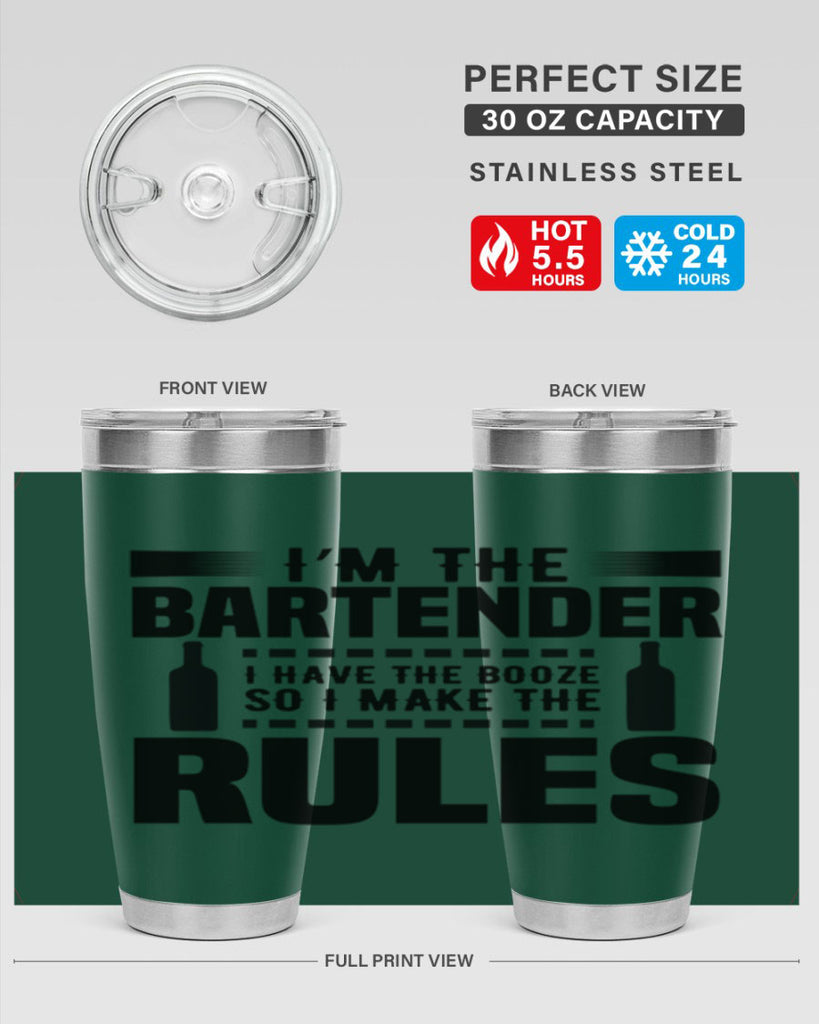 I am the Bartender Style 2#- bartender- tumbler