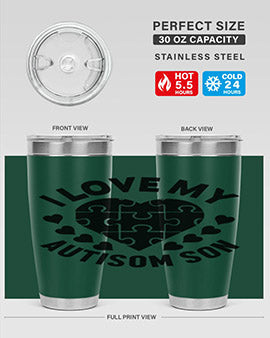 I love my Style 45#- autism- Tumbler