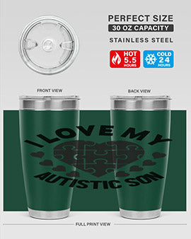I love my Style 46#- autism- Tumbler
