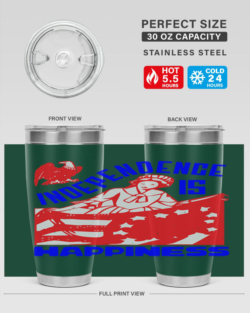 Independence is Style 26#- Fourt Of July- Tumbler