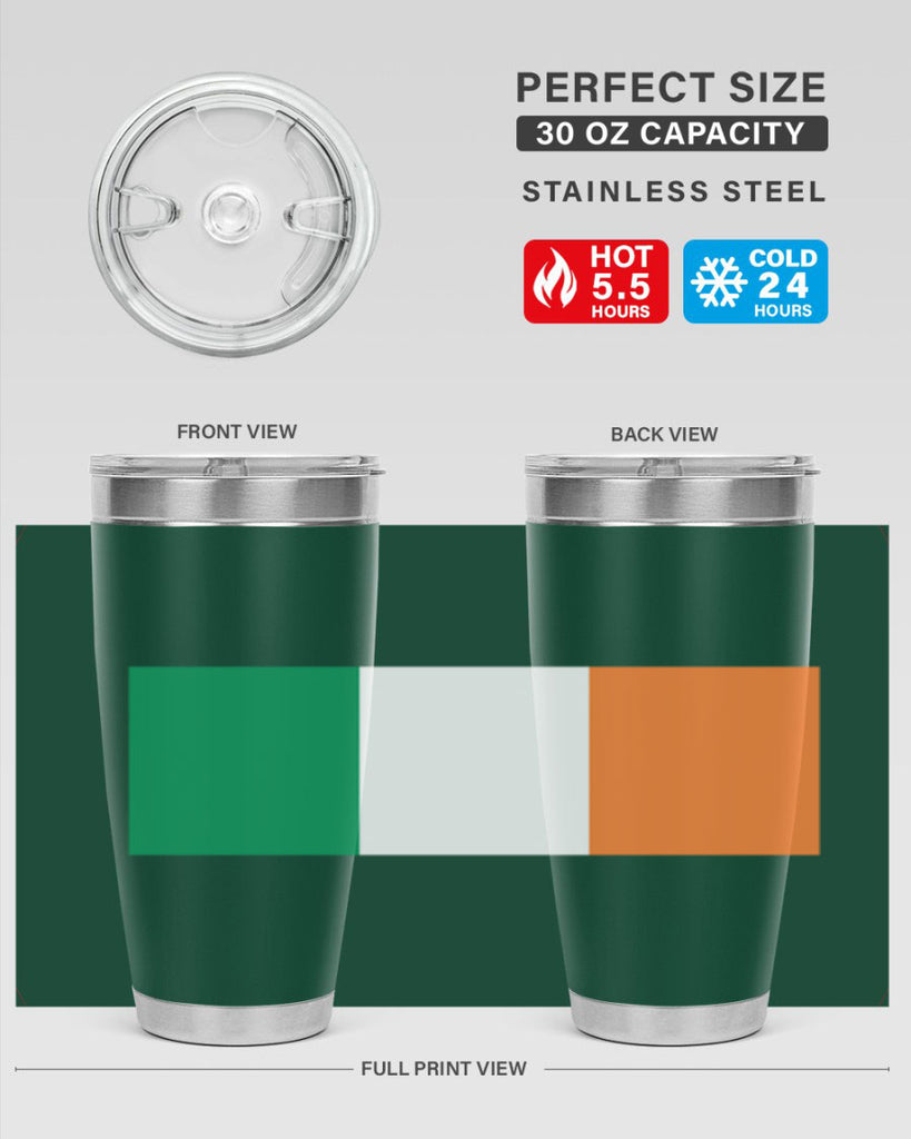 Ireland 117#- world flags- Tumbler