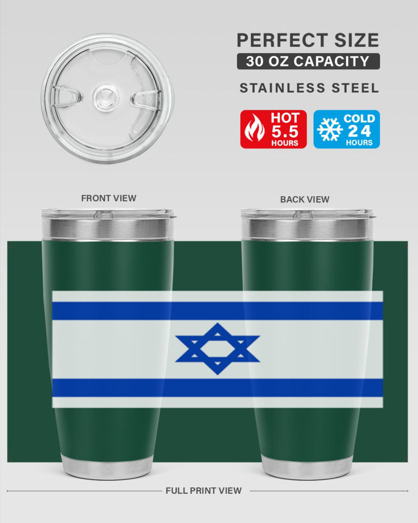 Israel 116#- world flags- Tumbler
