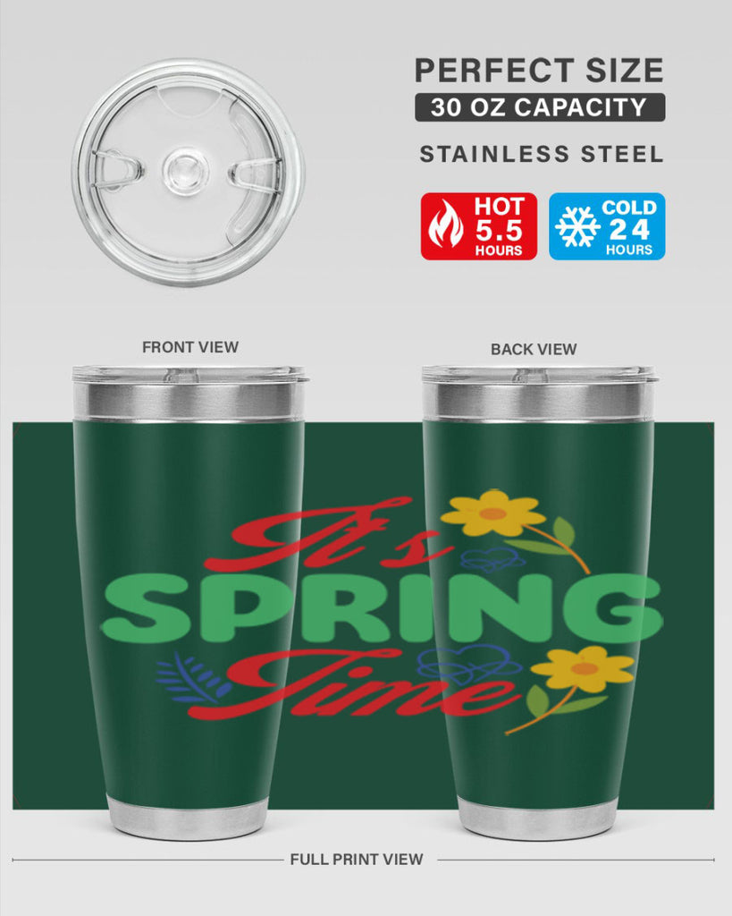 It's Spring Time 277#- spring- Tumbler