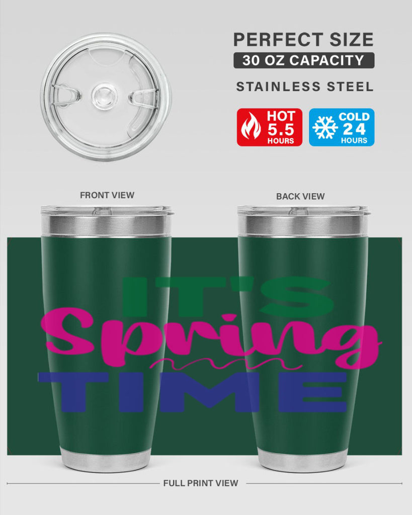 It's Spring Time 278#- spring- Tumbler