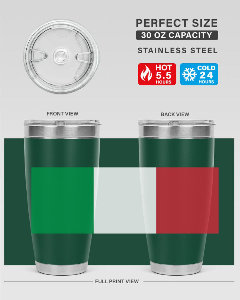 Italy 115#- world flags- Tumbler