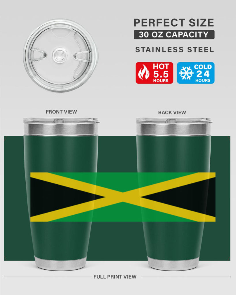 Jamaica 114#- world flags- Tumbler
