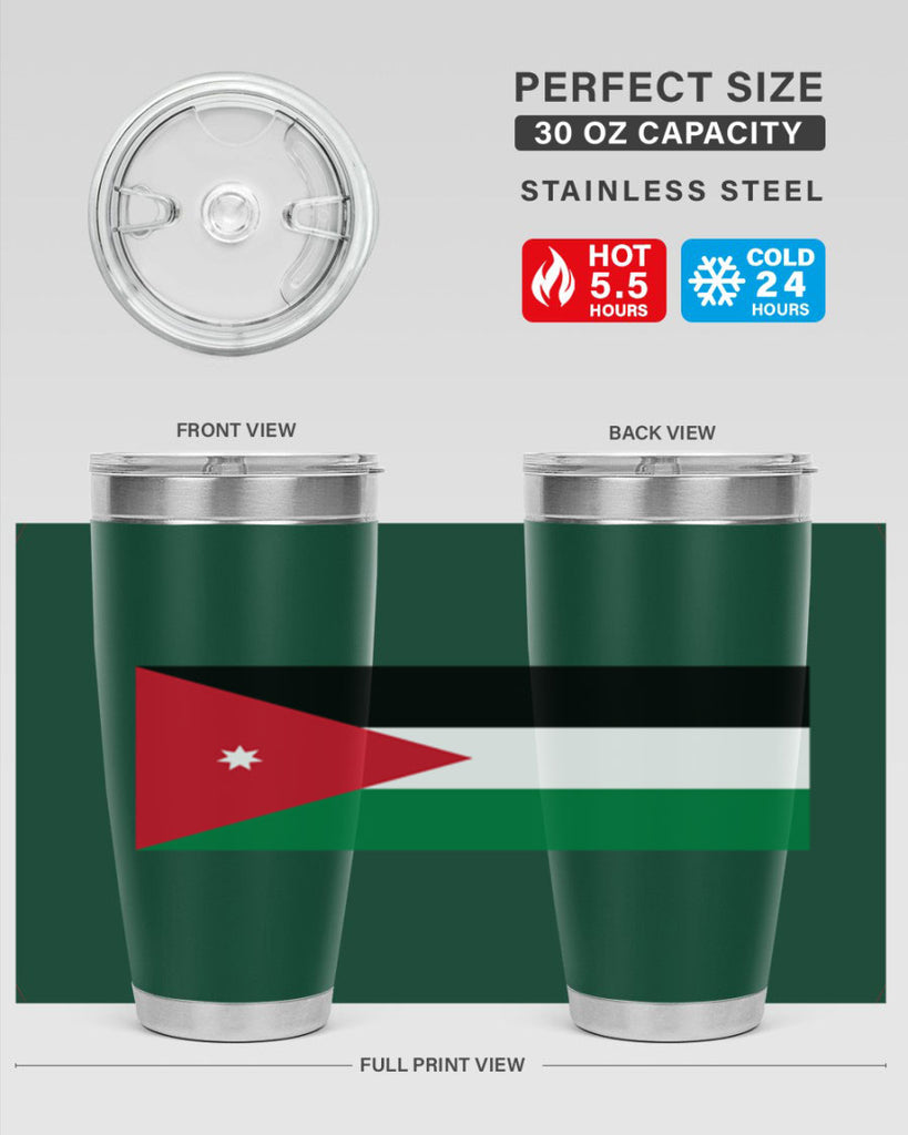 Jordan 112#- world flags- Tumbler
