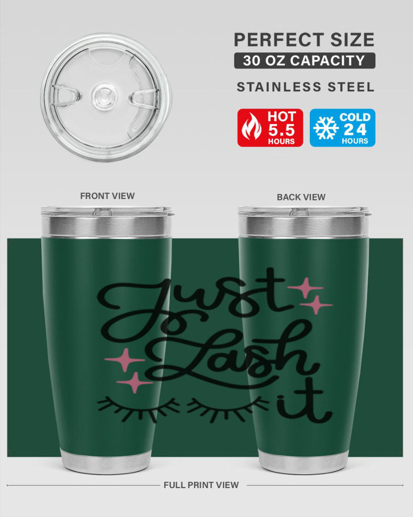 Just Lash It Style 76#- make up- Tumbler