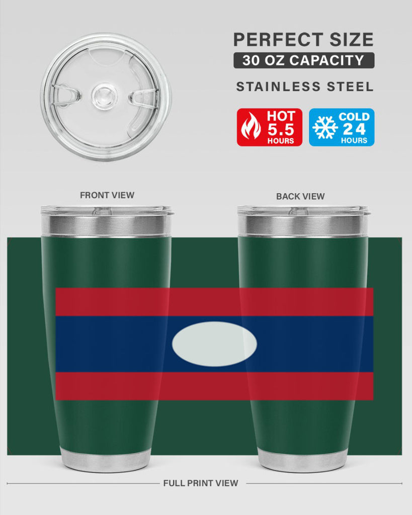 Laos 105#- world flags- Tumbler