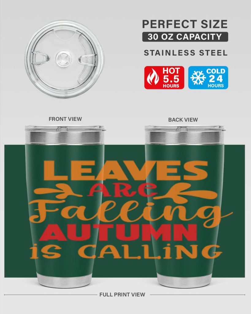 LeavesAreFallingAutumnis 394#- fall- Tumbler