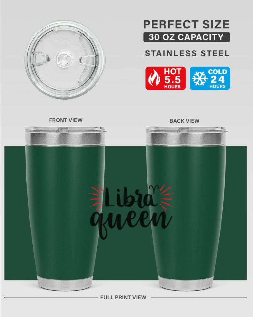 Libra queen 319#- zodiac- Tumbler