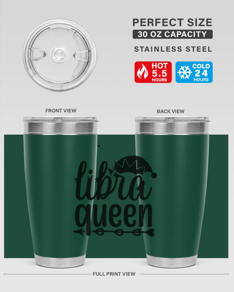 Libra queen 326#- zodiac- Tumbler