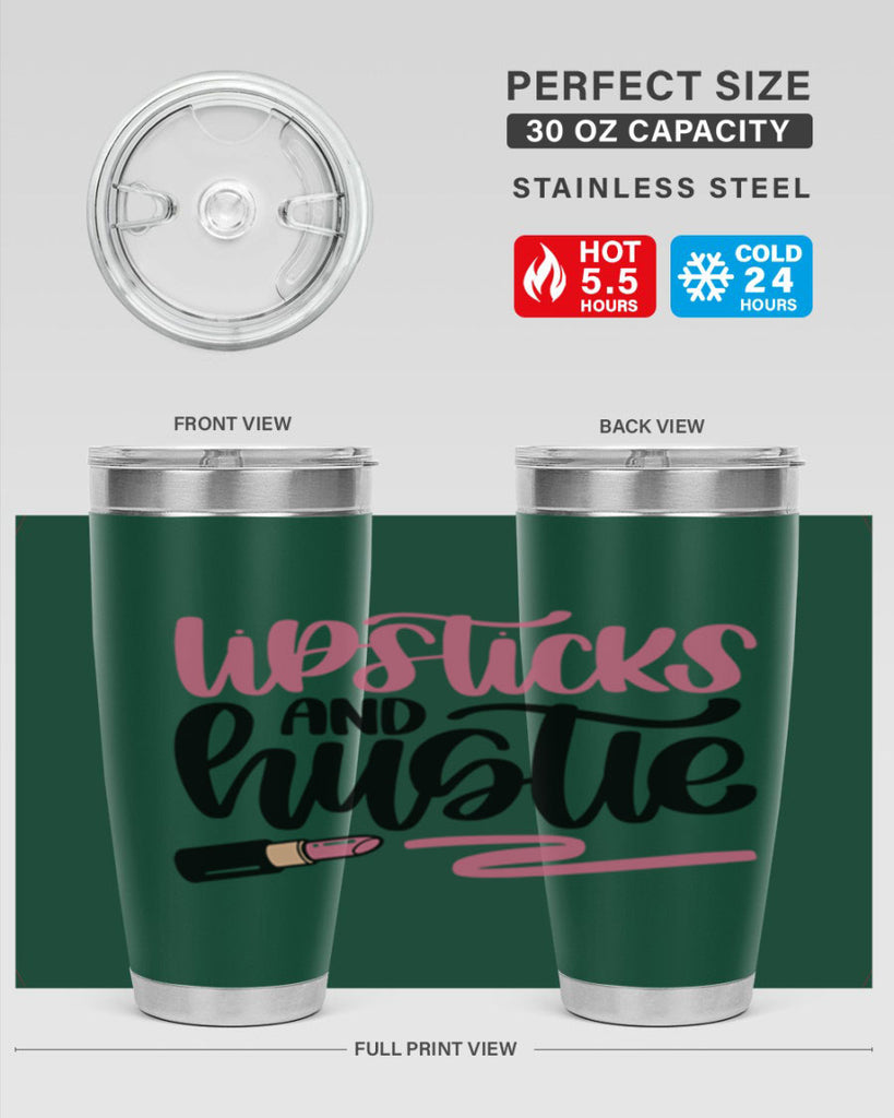 Lipstick And Hustie Style 59#- make up- Tumbler