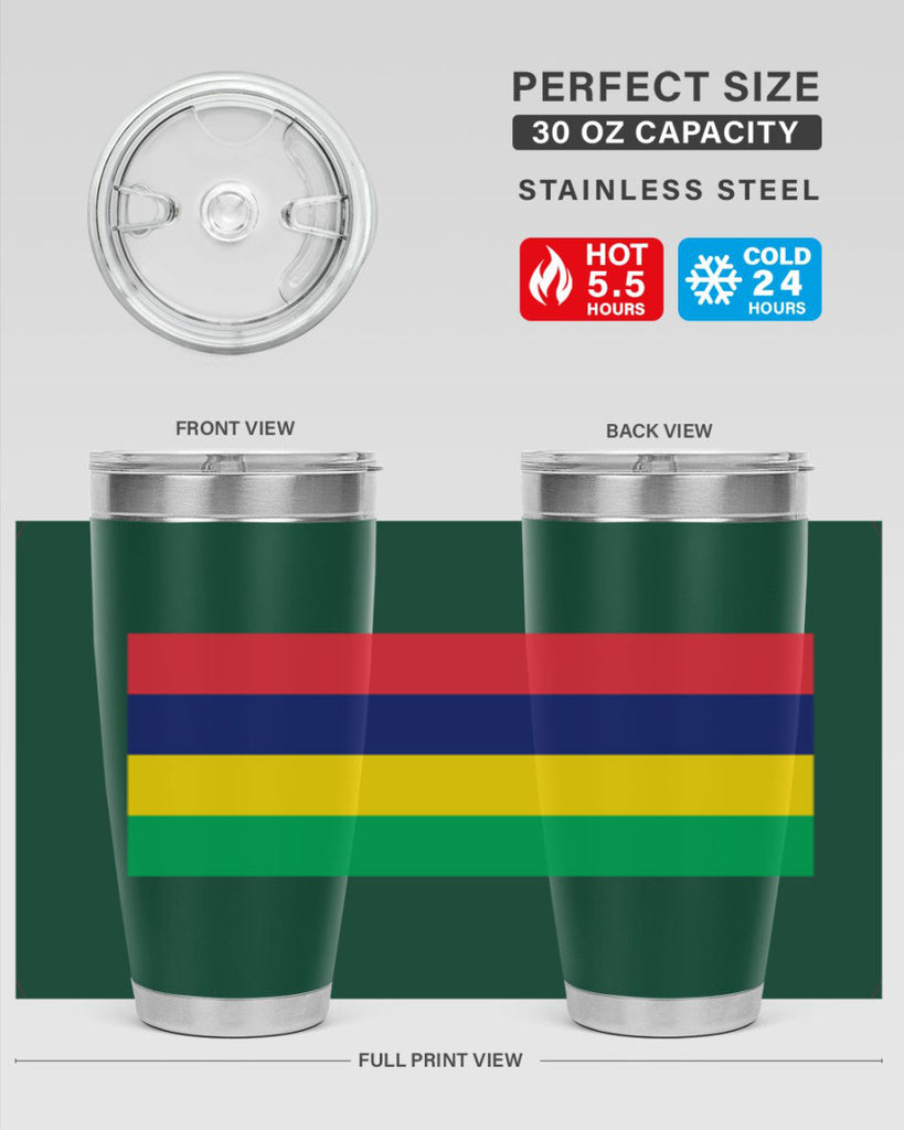 Mauritius 88#- world flags- Tumbler