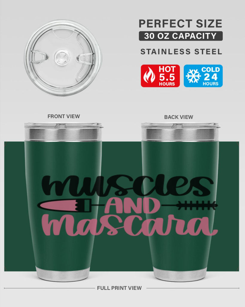 Muscles And Mascara Style 35#- make up- Tumbler