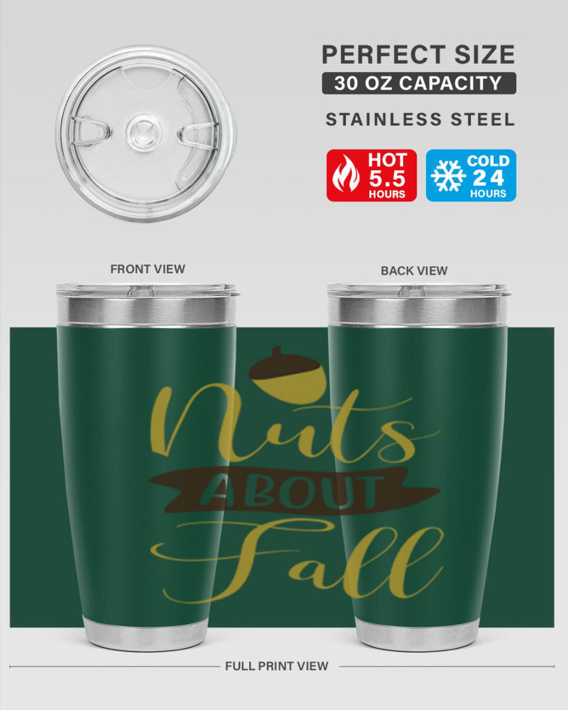 Nuts About Fall 442#- fall- Tumbler