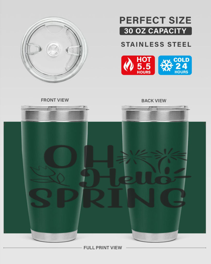 Oh hello spring 358#- spring- Tumbler