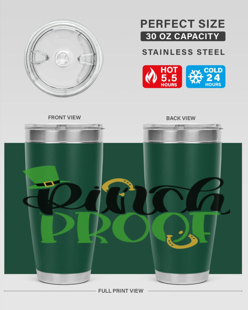 Pinch Proof Style 37#- St Patricks Day- Tumbler