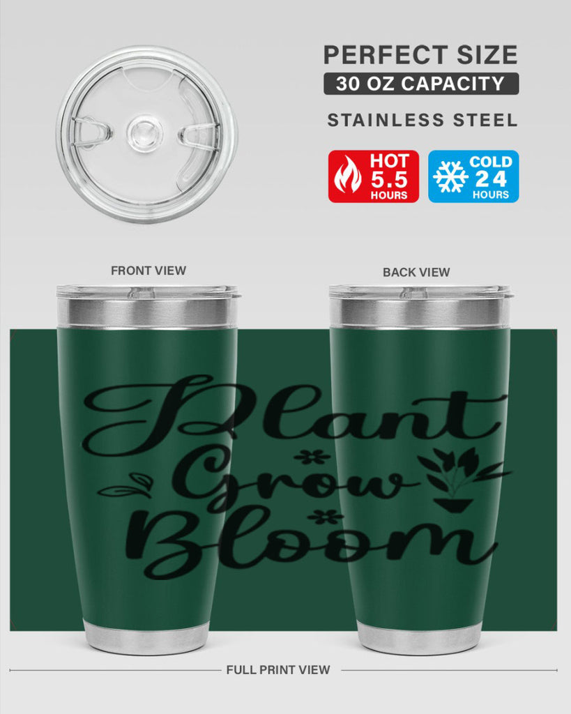 Plant Grow Bloom 391#- spring- Tumbler