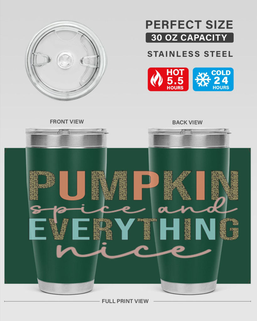 Pumpkin Spice And Everything Nice 533#- fall- Tumbler