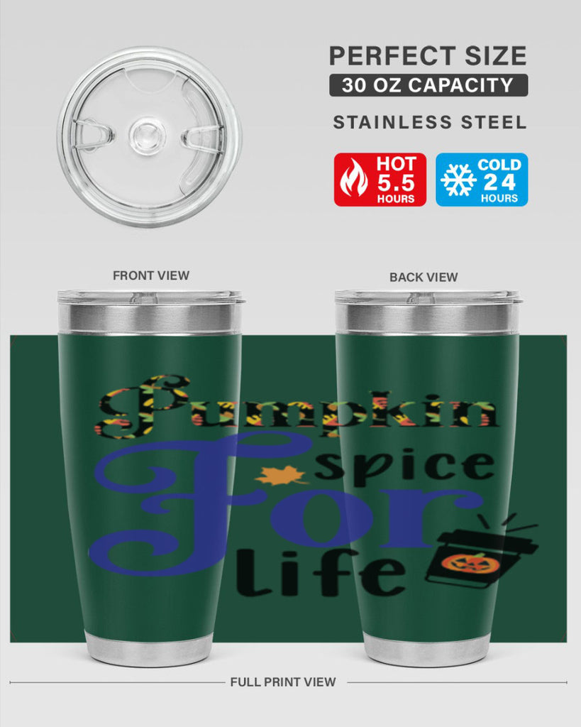 Pumpkinspiceforlife 566#- fall- Tumbler