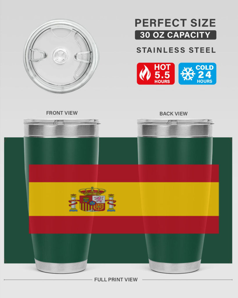 Spain 33#- world flags- Tumbler