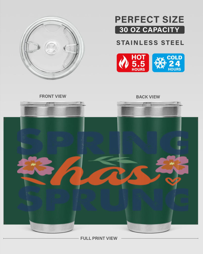 Spring Has Sprung  494#- spring- Tumbler