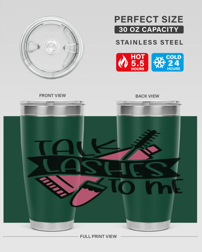 Talk Lashes To Me Style 17#- make up- Tumbler