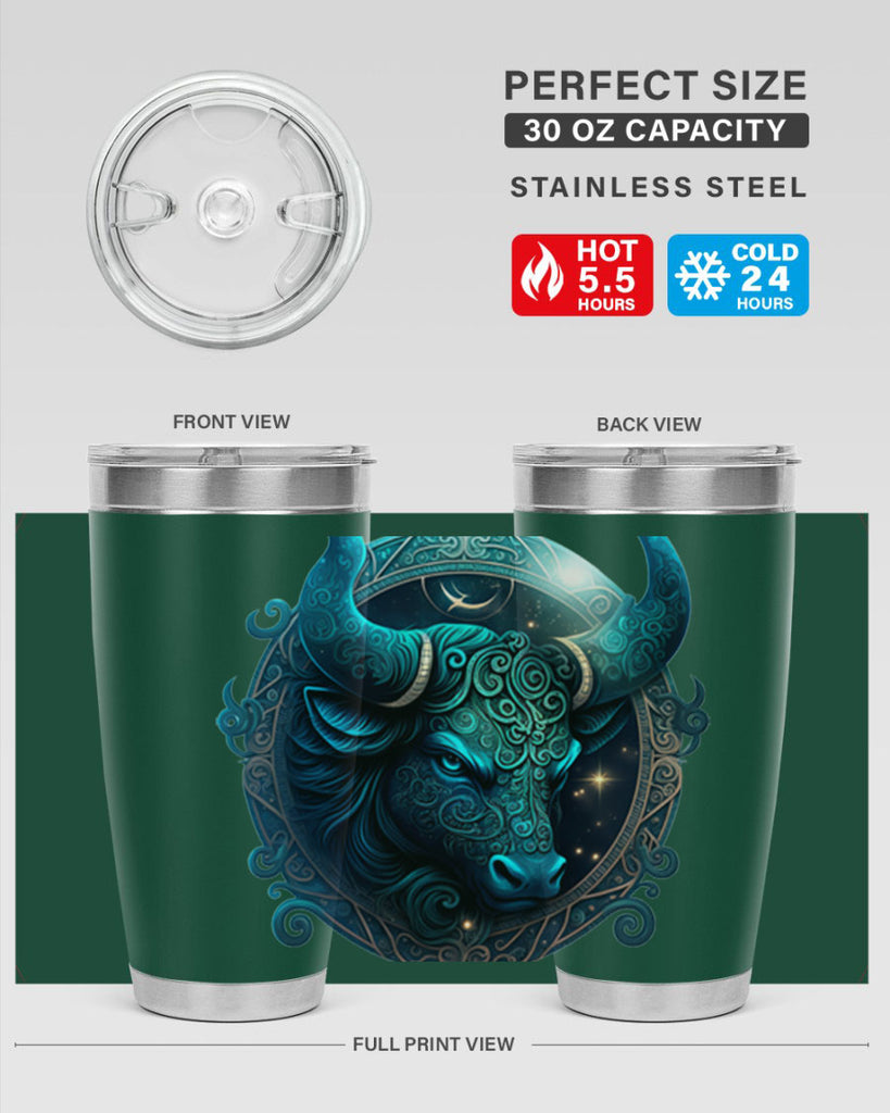 Taurus 485#- zodiac- Tumbler
