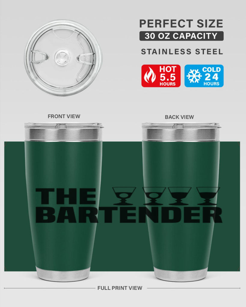 The bartender Style 12#- bartender- tumbler