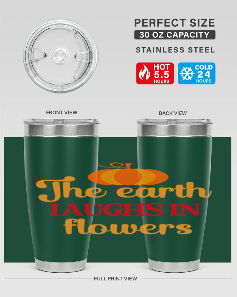 The earth laughs in flowers 538#- spring- Tumbler