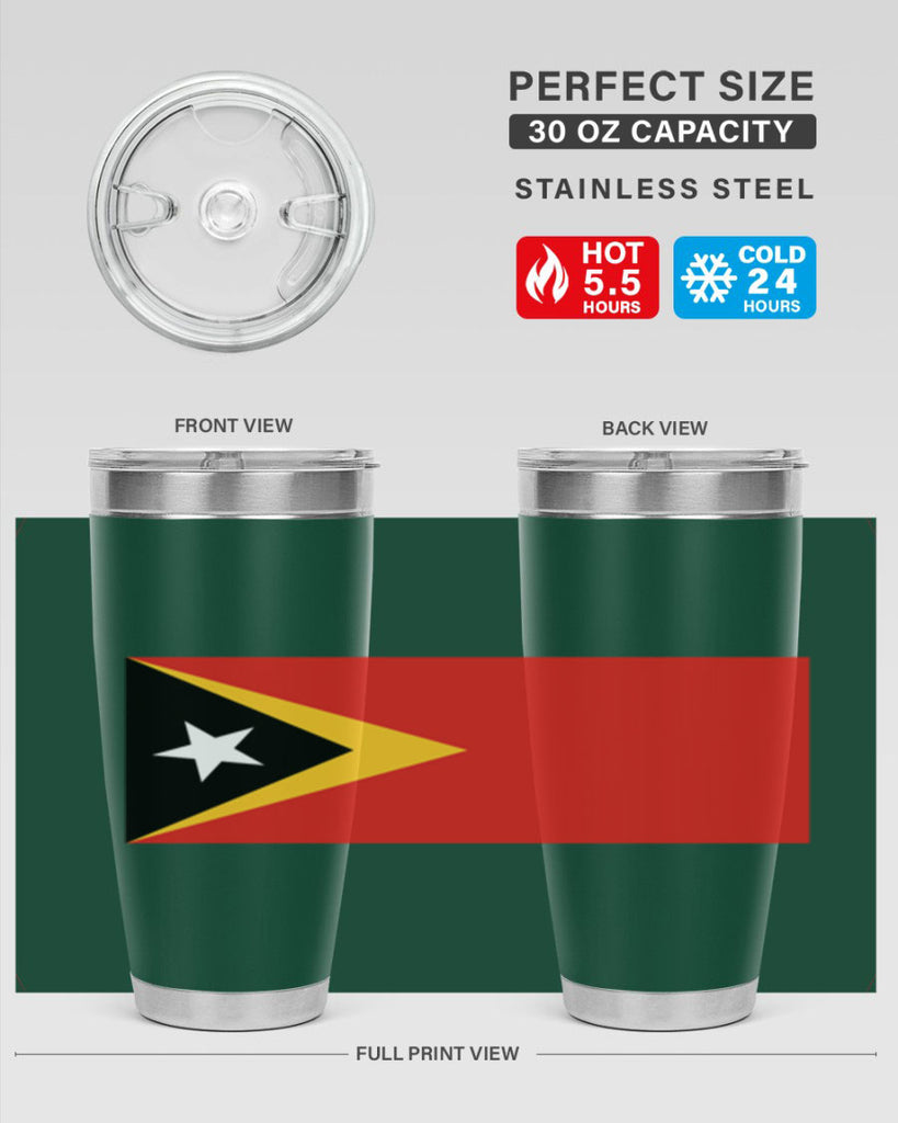 TimorLeste 22#- world flags- Tumbler