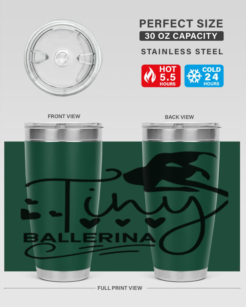 Tiny Ballerina 89#- ballet- Tumbler