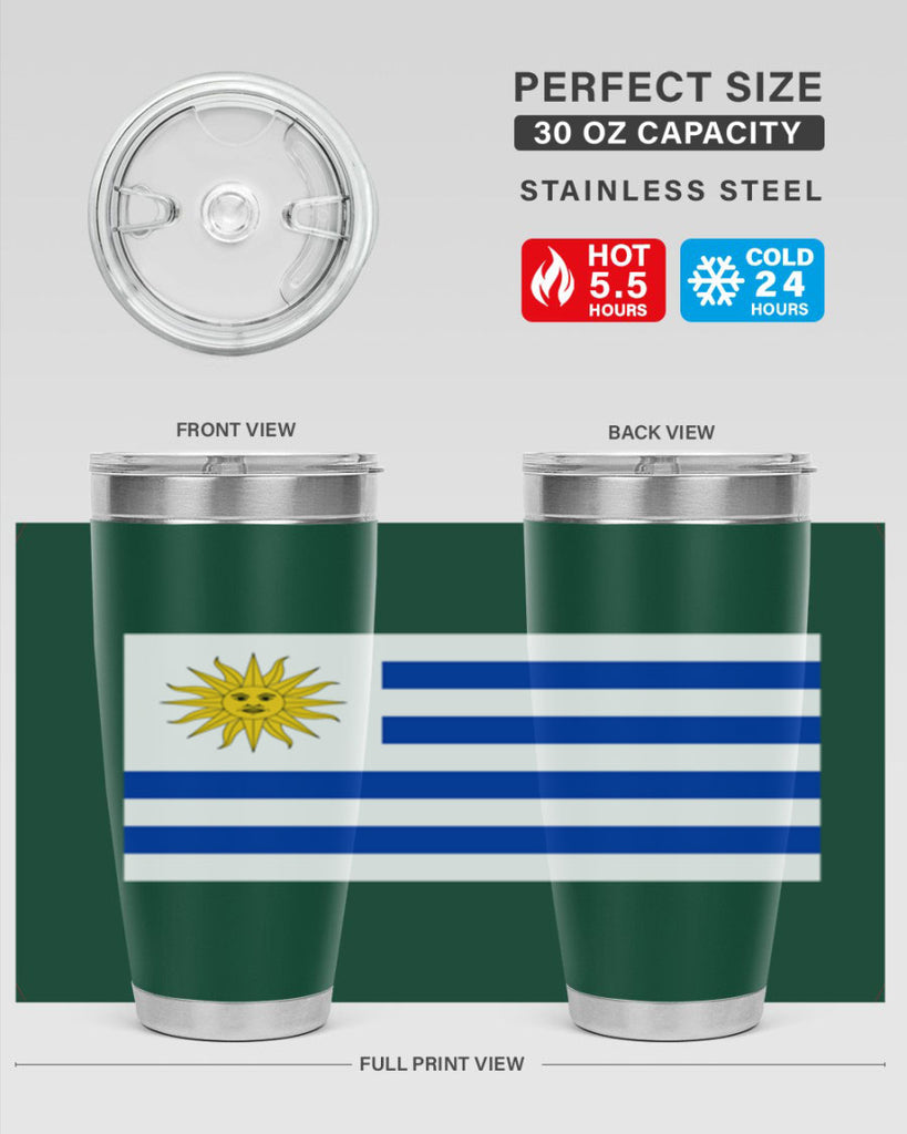 Uruguay 9#- world flags- Tumbler