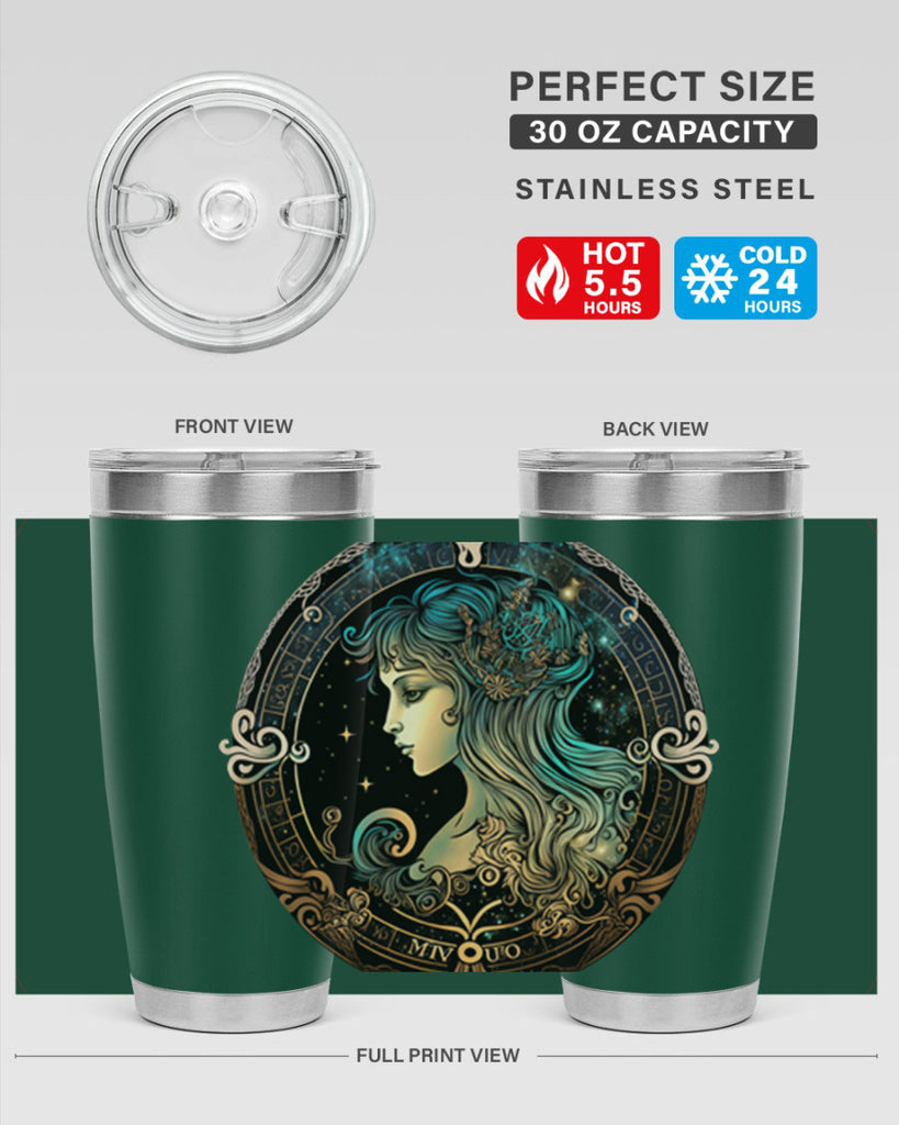 Virgo 526#- zodiac- Tumbler