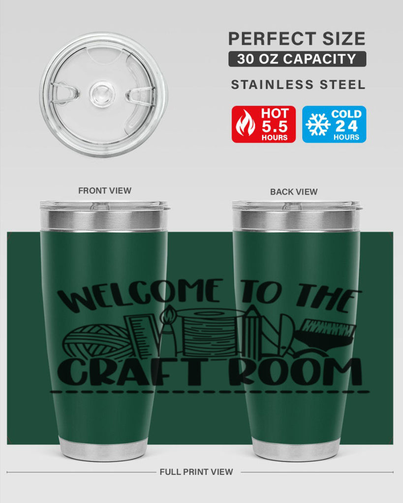 Welcome To the Craft Room 1#- crafting- Tumbler