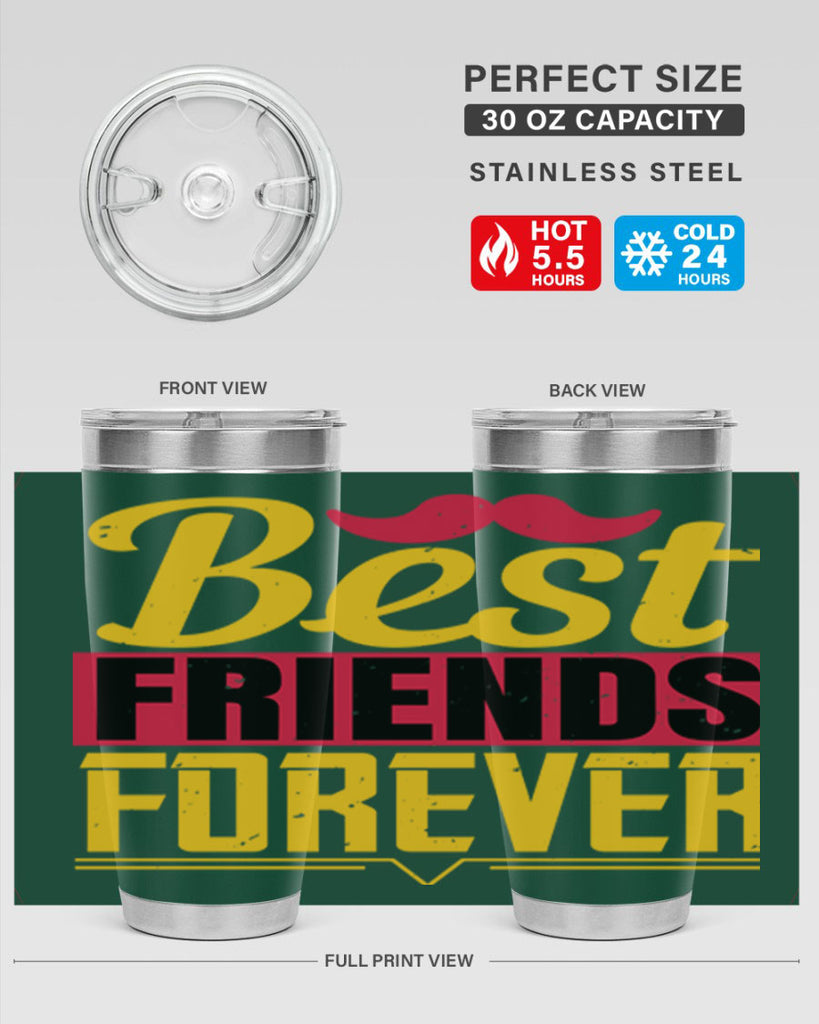 best friends forever 133#- fathers day- Tumbler
