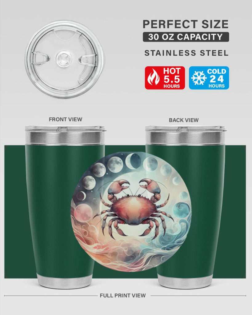 cancer 167#- zodiac- Tumbler