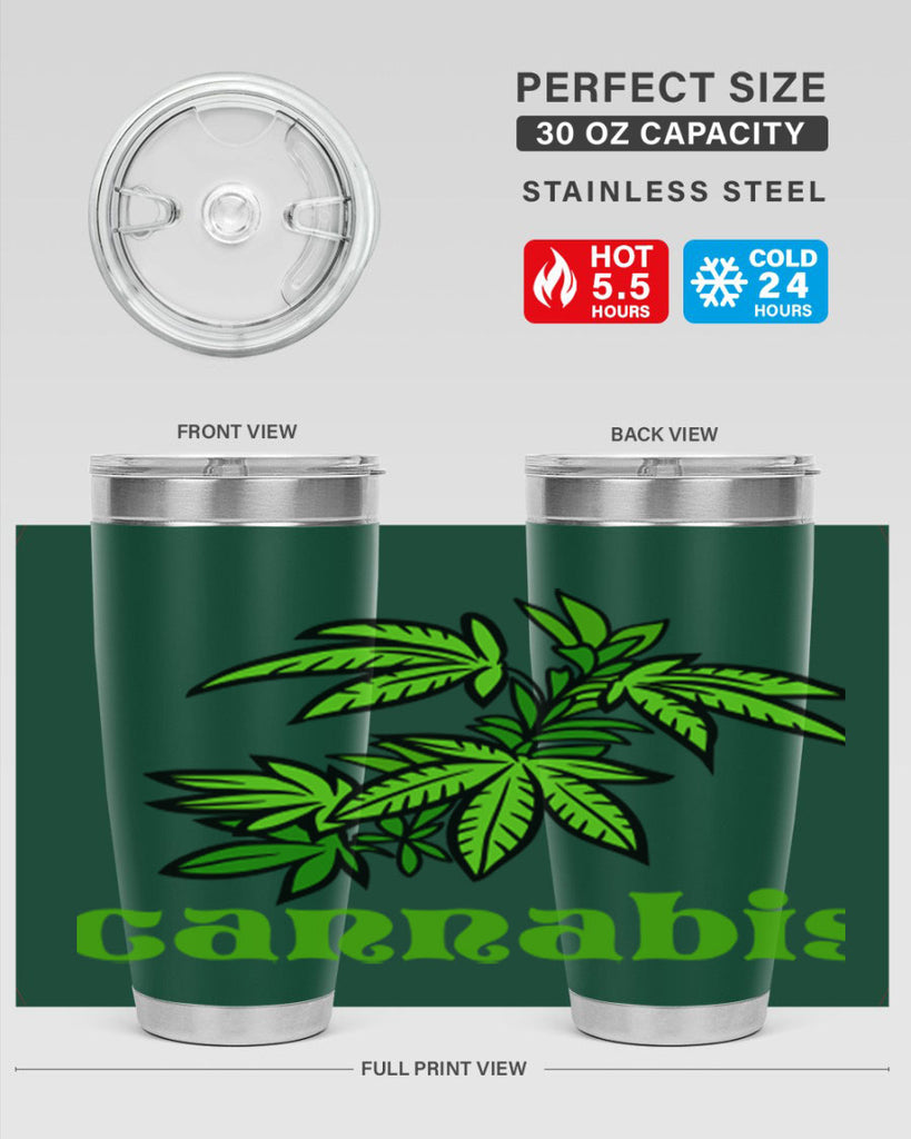 cannabis 38#- marijuana- Tumbler