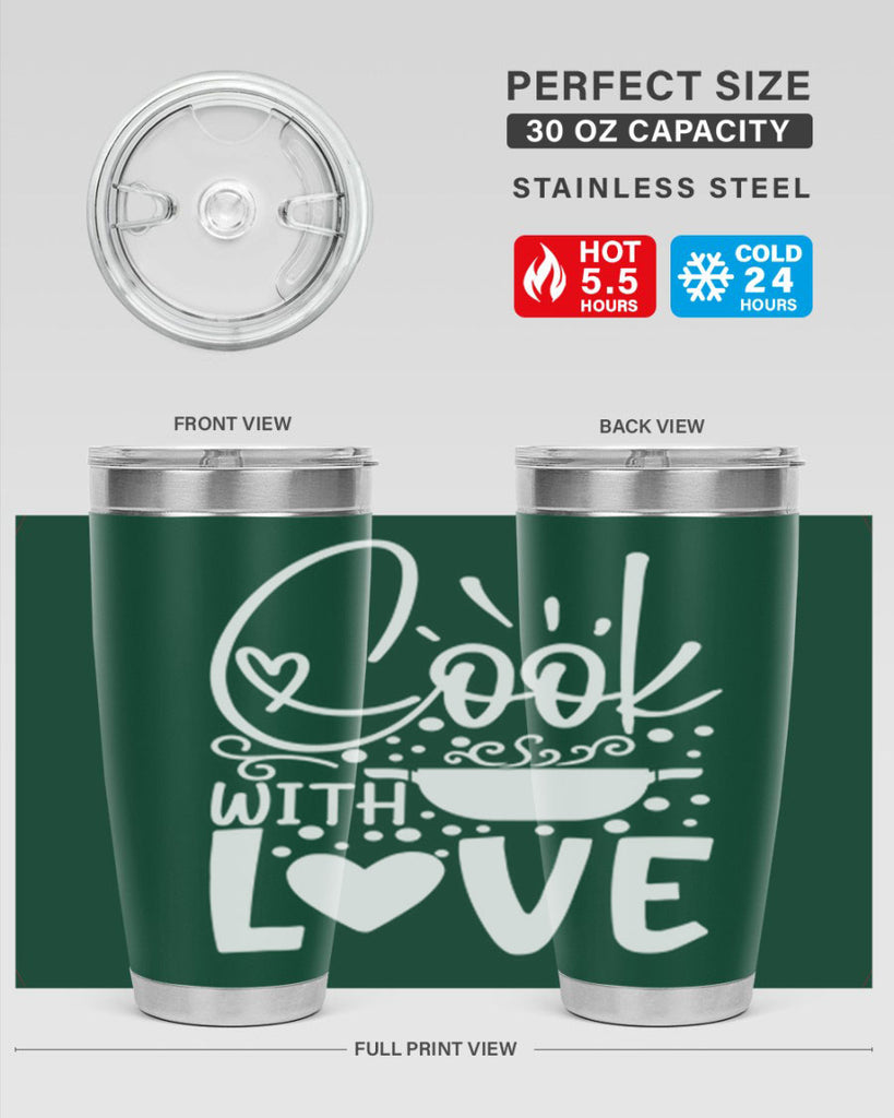 cook with love 44#- kitchen- Tumbler