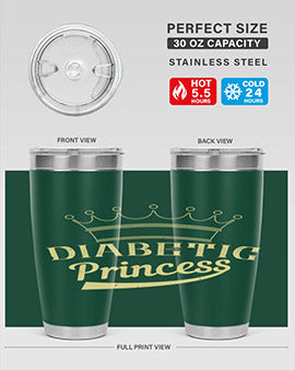diabetic princess Style 42#- diabetes- Tumbler