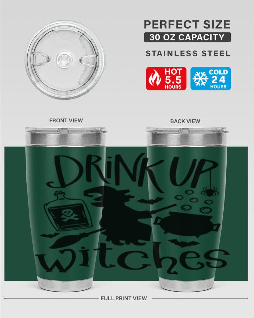 drink up witches 79#- halloween- Tumbler