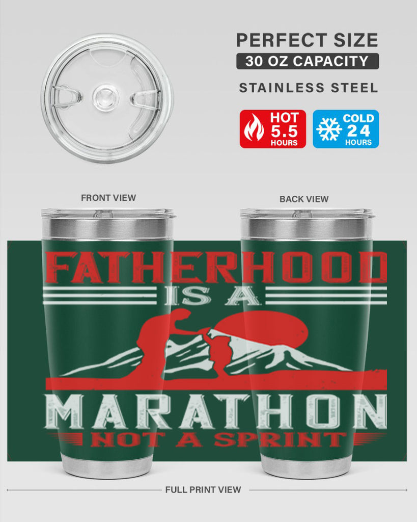 fatherhood is a marathon not a sprint 261#- fathers day- Tumbler
