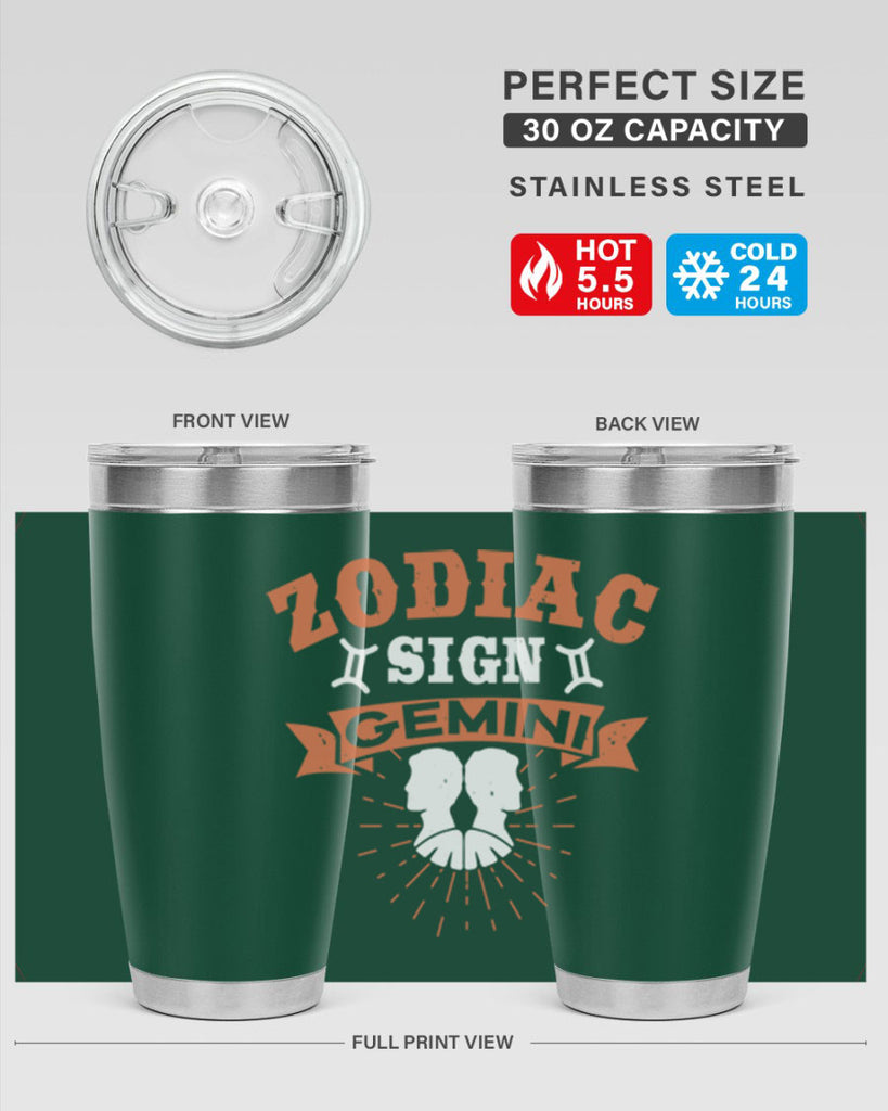 gemini 246#- zodiac- Tumbler