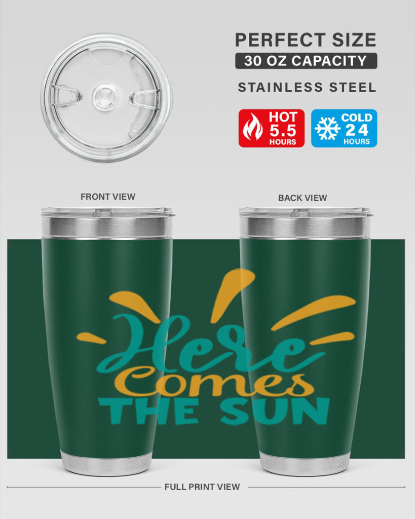 here comes the sun Style 95#- summer- Tumbler