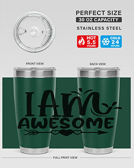 i am awesome Style 19#- autism- Tumbler